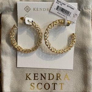 Kendra Scott 1.5 Maggie Hoops